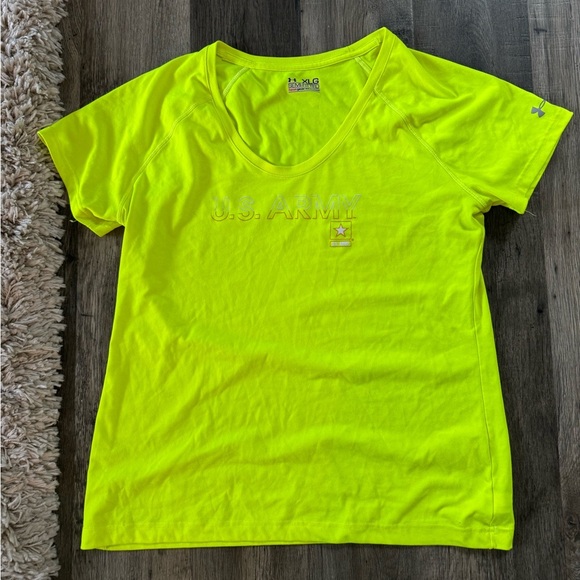 WOMENS UNDER ARMOUR US ARMY TEE SIZE XL - Picture 1 of 2